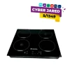 Cocina de Inducción FINEZZA de 4 Hornillas Negro  FZ-318IN4