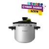 Olla a Presión Finezza de 6L en Acero Inoxidable con Sistema de Seguridad - FZ-856AP-IN