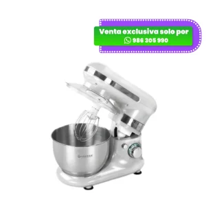 Batidora de Tazón Finezza FZ – 6812B de 600 Watts – Blanco