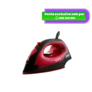 Plancha de vapor Oster con base antiadherente GCSTBS4801R