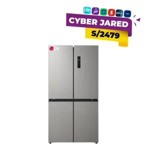 Refrigeradora de 424L LG Side By Side French Door GM47MPZ