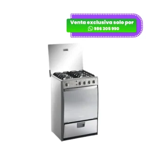 Cocina a Gas Indurama -Milán-4 Quemadores- CROMA