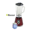 Licuadora clásica Bossko BK-1707 de 650 Watts 3V - Rojo
