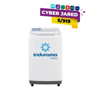 Lavadora Automática de 13Kg INDURAMA Blanco LRI-13BLA