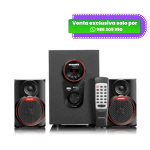 Parlante Micronics Sistema Multimedia 2.1. Funky Usb/sd