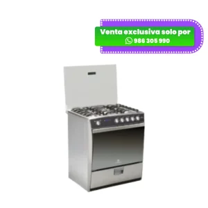 Cocina Indurama modelo Montecarlo de 32" con 5 Quemadores - inoxidable