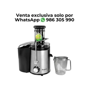 Extractor de Jugos  FINEZZA 800W Negro FZ-6098EX