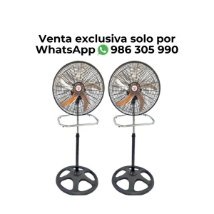 Combo Fujitec 2 Ventiladores Inoxidable 5 Aspas