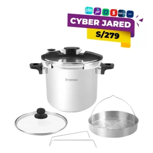 Olla a Presión de 7 Litros FINEZZA de Acero Inoxidable FZ-751AC-IN