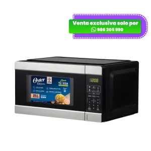 Horno Microondas Oster Digital de 25L con Panel Táctil y Puerta de Acero Inoxidable - POGG2303