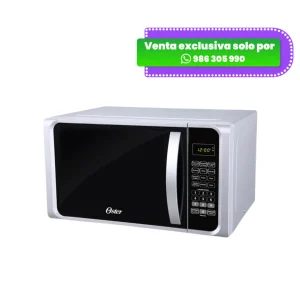 Horno Microondas Oster de 25L con Panel Digital y Acabado Silver - POGGM3901M