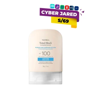 Protector Solar Total Block Matificante Spf 100 By Yanbal