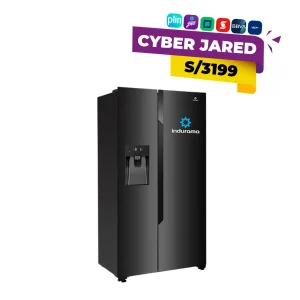 Refrigeradora de 535L INDURAMA Side by Side Negro RI-799DHN