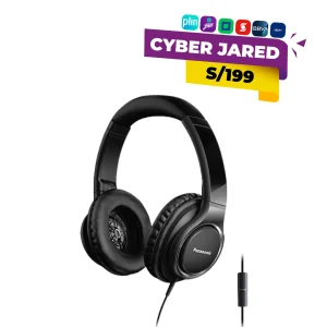 Audífonos Hi Res PANASONIC Negro RP-HD6ME-K