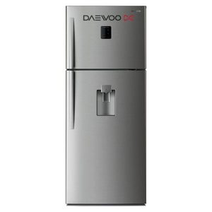 Refrigeradora Daewoo Jet black - 392 lt silver