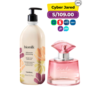 Perfume Cielo en Rosa + Crema Corporal Biomilk - Yanbal
