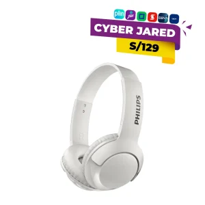 Audífonos Inalámbricos PHILIPS con Micrófono Blanco SHB3075WH