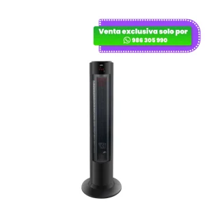 Ventilador de Torre Sole de 100cm con Panel Digital y Diseño Ultra Delgado