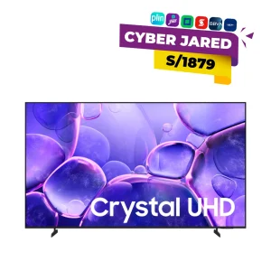 Televisor Samsung Crystal UHD U8000F de 65 pulgadas.
