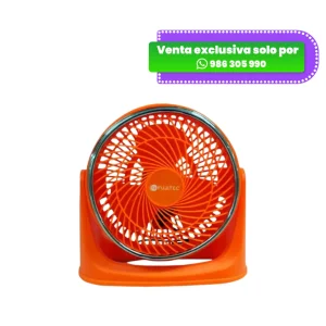 Ventilador De Suelo Fujitec CF-4008 De 8"-Anaranjado