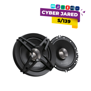 Parlantes Sony para Auto de Doble Cono y 16 cm (6.5") - Modelo XS-FB161E