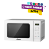 Horno Microondas Oster® de 20L con Panel Digital y 6 Programas Automáticos - Blanco (POGME2701)
