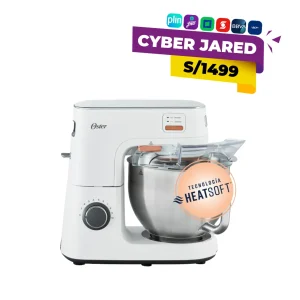 Batidora Planetaria Oster 5.2L Heatsoft FPSTSMPL4W Blanco