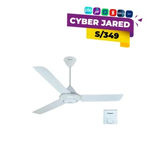 Ventilador de Techo PANASONIC de 56 Pulgadas con 75W Blanco F-56NL2