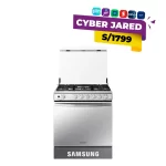 Cocina a Gas Samsung NX52T7322PS/PE 5 Hornillas Mirror Look