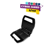 Sandwichera y Waflera Eléctrica Finezza con Placas Antiadherentes - Negro (FZ-829W3-1)