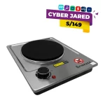 Cocina Eléctrica Finezza de 1 Hornilla con Disco de Hierro y Acero Inoxidable - FZ-310H1CE