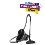 Aspiradora Electrolux sin Bolsa 1600W con Filtro HEPA y Tecnología Ciclónica - EAS30