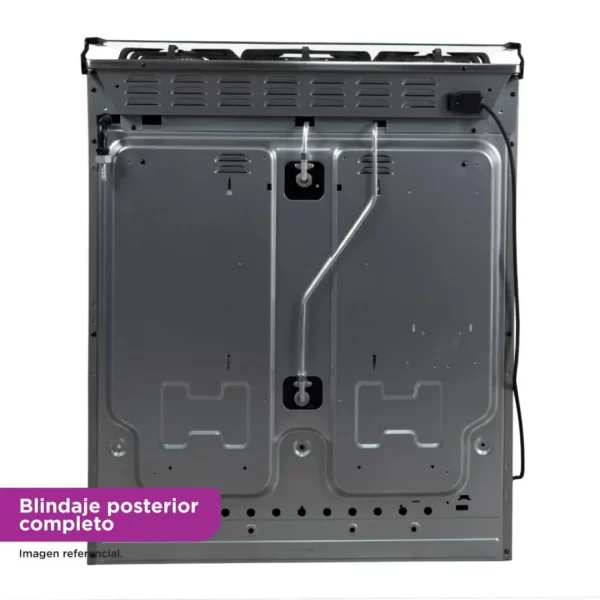 Cocina Coldex CX765 PLUS: 5 Hornillas, Acero Inoxidable y Horno de 95L - Imagen 4