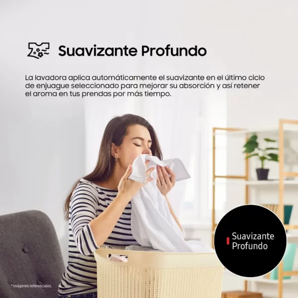 Lavadora Samsung 13kg Inverter Gris WA40F13E4CPE - Imagen 5