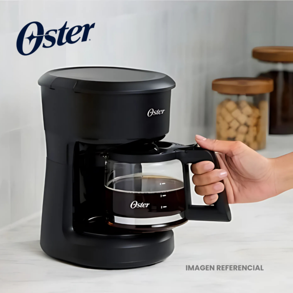 Cafetera Oster 5 Tazas con Filtro Reutilizable BVSTDCS51B - Imagen 4