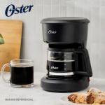 Cafetera Oster 5 Tazas con Filtro Reutilizable BVSTDCS51B - Imagen 2