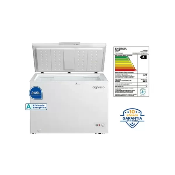Congeladora Horizontal Aghaso 249 LT (CONG-AGH01) - Imagen 2