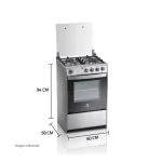 Cocina a Gas Indurama Olvera QZ Croma 4 Quemadores - Imagen 4