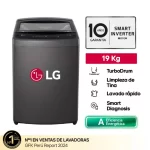 Lavadora LG 19kg Smart Inverter WT19BVTB - Imagen 2