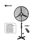 Ventilador Industrial DAJU de 30 Pulgadas (230W) 2 en 1 con Control Remoto y Oscilación 180° (DT-31C) - Imagen 4