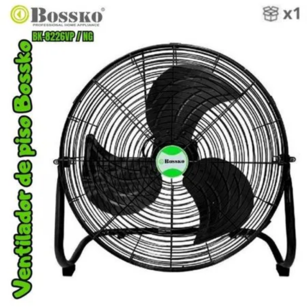 Ventilador de Piso de 18 Pulgadas BOSKKO Industrial 2 en 1 BK-8226VP/NG - Imagen 2