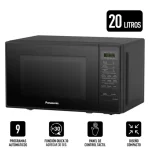 Microondas Panasonic NN-SB25JBRPK 20L 700W Negro - Imagen 7