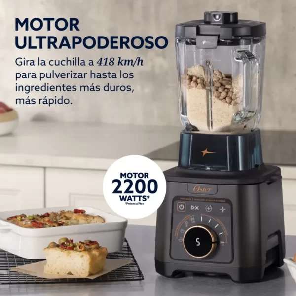 Licuadora Profesional Oster Titán de 2200 W (Modelo BLSTXT-XG-053) - Imagen 8