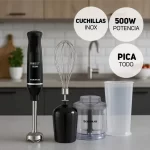 Batidora de Inmersión Taurus Robot 500: Potencia y Precisión en tu Cocina - Imagen 4