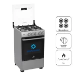 Cocina a Gas Indurama de 4 Hornillas Fontana Spazio 3 Croma (20 Pulgadas) - Imagen 8