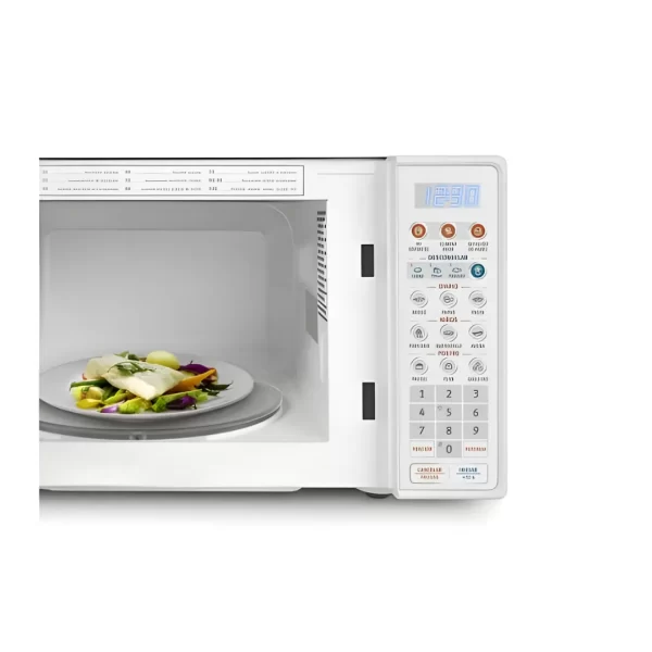Microondas Electrolux de 17 Litros con Panel Digital y Menús Automáticos - Blanco (EMDO17S2GSRUW) - Imagen 3