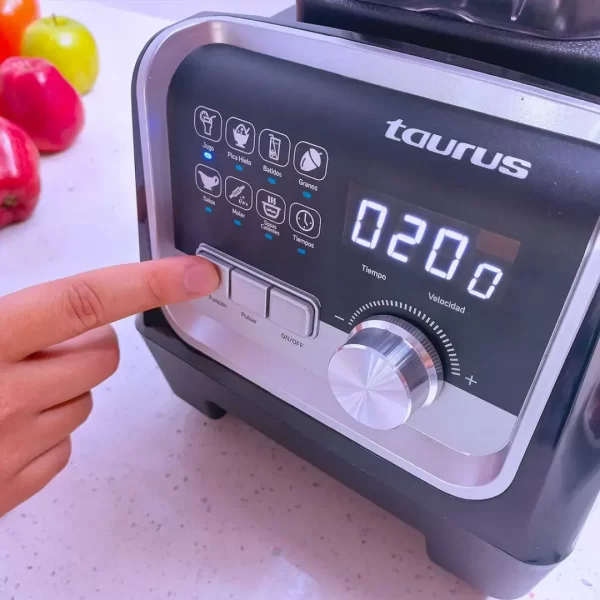 Licuadora Profesional Taurus Elite Professional - Panel Digital y Programas Automáticos (PE9120890A) - Imagen 6