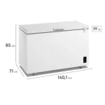Congelador Horizontal Electrolux 410L Inverter - Imagen 2
