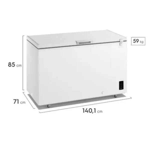 Congelador Horizontal Electrolux 410L Inverter - Imagen 2