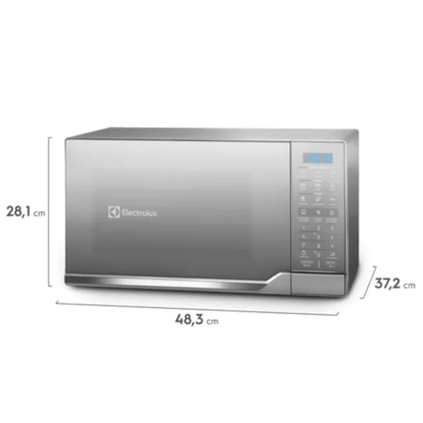 Microondas de 25L ELECTROLUX Gris EMDO25S2GSRUG - Imagen 5